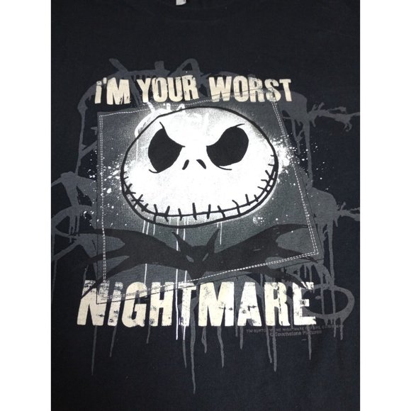 A Nightmare Before Christmas Walt Disney World Tim Burton Touchstone T-shirt XL - Picture 12 of 13